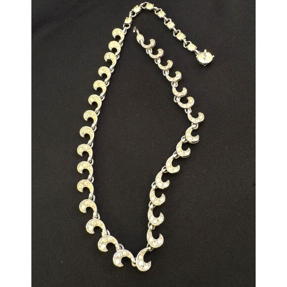 Stunning Piece!! Vintage Bogoff Rhinestone Chocker - Picture 1 of 6